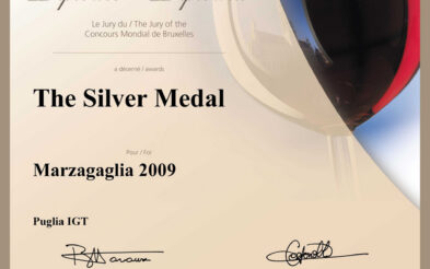 Silver medal for Tenuta Perniola